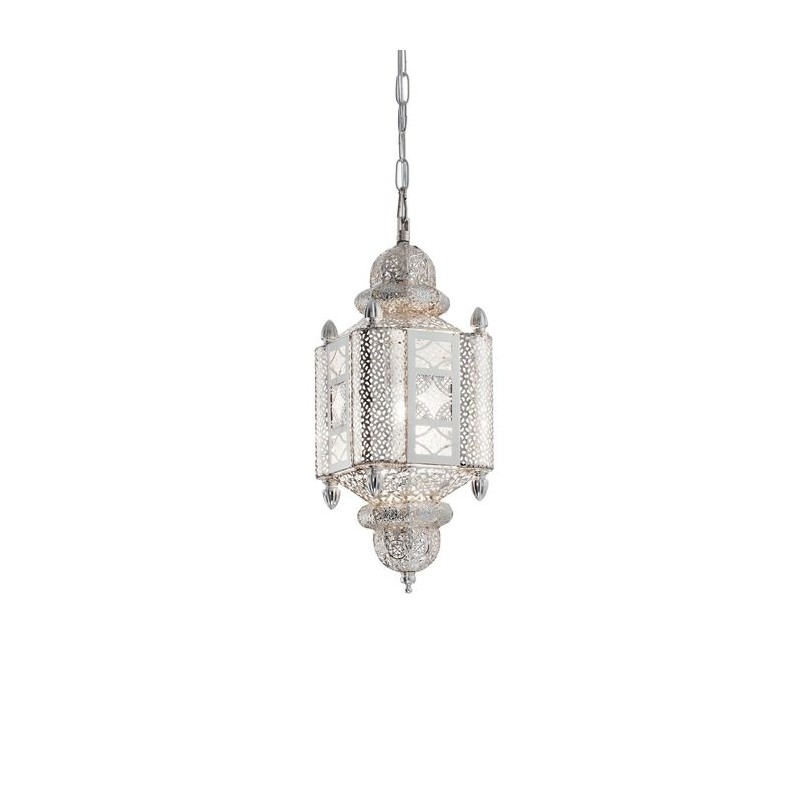 Suspension NAWA-2 Argent 1x60W IDEAL LUX 138343