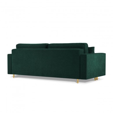 Canapé convertible avec coffre Dunas Vert Bouteille Pieds Métal Doré BOUTICA DESIGN MIC_3SF_86_A1_DUNAS2