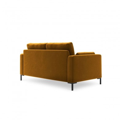 Canapé velours Jade Jaune 2 Places BOUTICA DESIGN MIC_2S_51_F1_JADE2