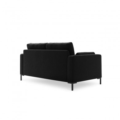 Canapé velours Jade Noir 2 Places BOUTICA DESIGN MIC_2S_51_F1_JADE7