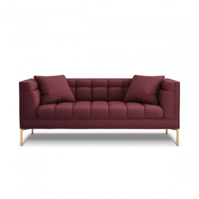 Canapé Karoo Rouge Foncé 2 Places BOUTICA DESIGN MIC_2S_78_F1_KAROO6