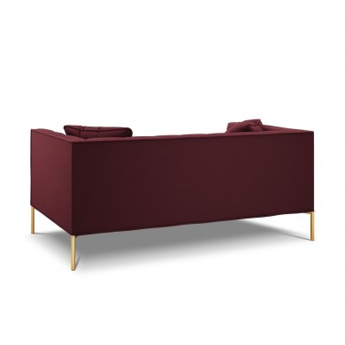 Canapé Karoo Rouge Foncé 2 Places BOUTICA DESIGN MIC_2S_78_F1_KAROO6