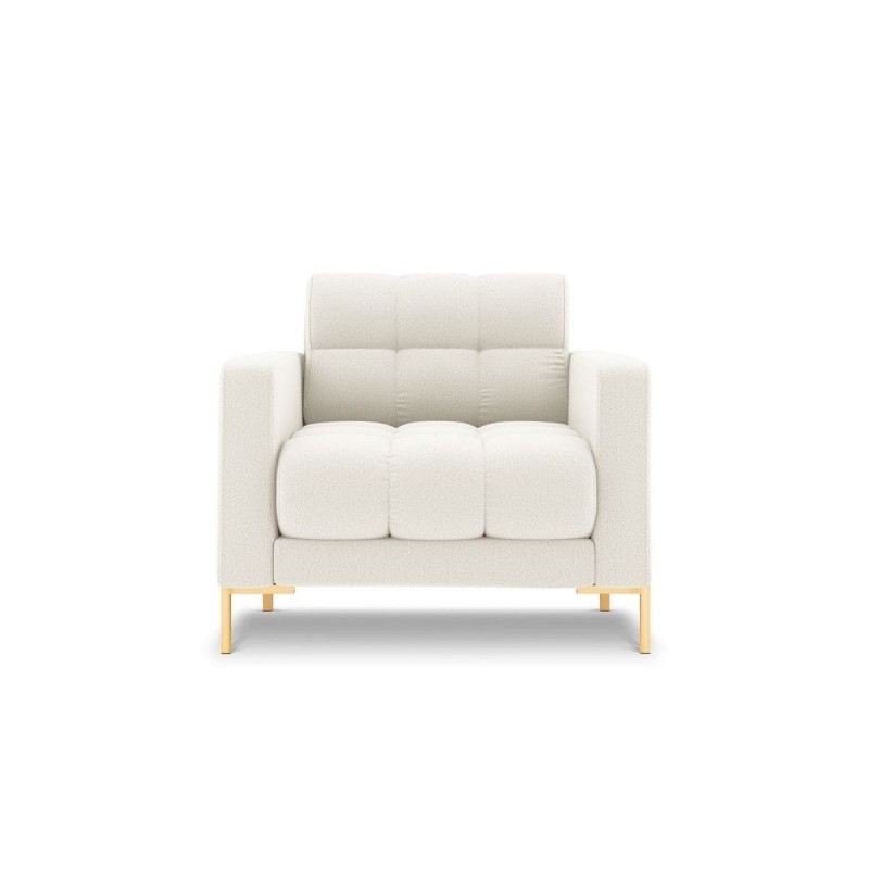 Fauteuil Mamaia Beige Clair Pieds Métal Doré BOUTICA DESIGN MIC_ARM_78_E1_MAMAIA1