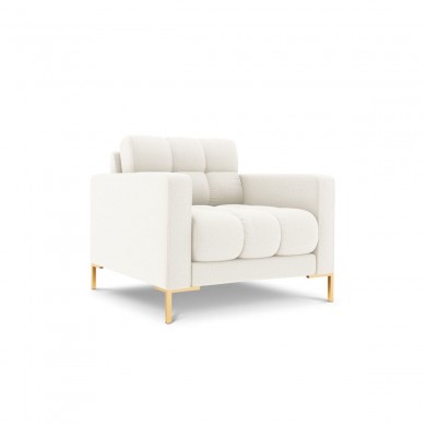 Fauteuil Mamaia Beige Clair Pieds Métal Doré BOUTICA DESIGN MIC_ARM_78_E1_MAMAIA1