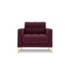 Fauteuil Mamaia Rouge Foncé Pieds Métal Doré BOUTICA DESIGN MIC_ARM_78_E1_MAMAIA7