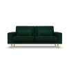 Canapé velours Tugela Vert Bouteille 2 Places BOUTICA DESIGN MIC_2S_44_F1_TUGELA3