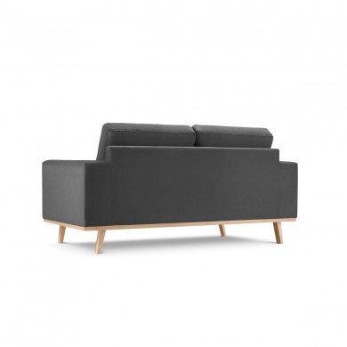 Canapé velours Tugela Gris Foncé 2 Places BOUTICA DESIGN MIC_2S_44_F1_TUGELA8