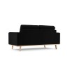 Canapé velours Tugela Noir 2 Places BOUTICA DESIGN MIC_2S_44_F1_TUGELA9