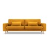 Canapé velours Tugela Jaune 3 Places BOUTICA DESIGN MIC_3S_44_F1_TUGELA5