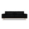 Canapé velours Tugela Noir 3 Places BOUTICA DESIGN MIC_3S_44_F1_TUGELA9