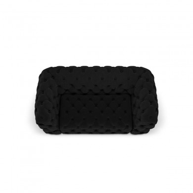 Canapé velours Iggy Noir 2 Places BOUTICA DESIGN MIC_2S_51_F1_IGGY6