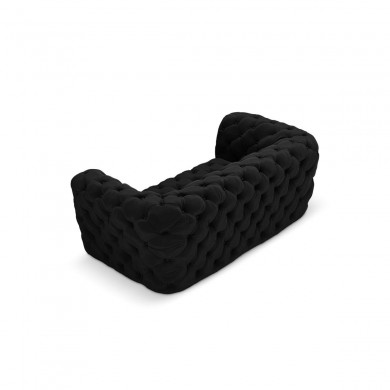 Canapé velours Iggy Noir 2 Places BOUTICA DESIGN MIC_2S_51_F1_IGGY6