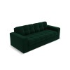 Canapé velours Justin Vert Bouteille 2 Places BOUTICA DESIGN MIC_2S_51_F1_JUSTIN2