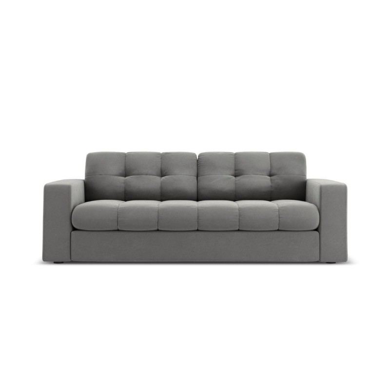 Canapé velours Justin Gris Clair 2 Places BOUTICA DESIGN MIC_2S_51_F1_JUSTIN4