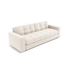 Canapé velours Justin Beige Clair 3 Places BOUTICA DESIGN MIC_3S_51_F1_JUSTIN1