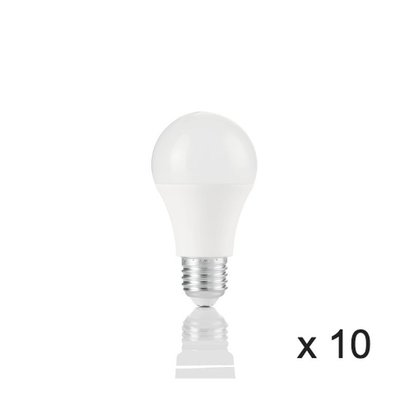 Ampoule (x10) 10W E27 Blanc D6 151762 IDEAL LUX 151762