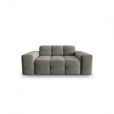 Canapé velours Kendal Gris Foncé 2 Places BOUTICA DESIGN MIC_2S_121_F1_KENDAL2