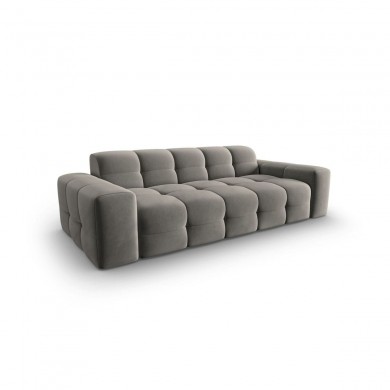 Canapé velours Kendal Gris Foncé 3 Places BOUTICA DESIGN MIC_3S_121_F1_KENDAL2