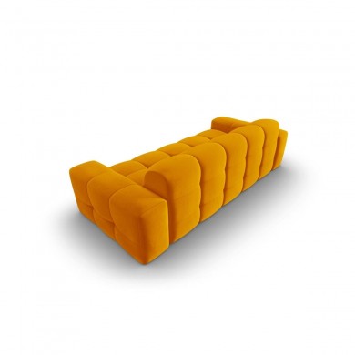 Canapé velours Kendal Orange 3 Places BOUTICA DESIGN MIC_3S_121_F1_KENDAL6