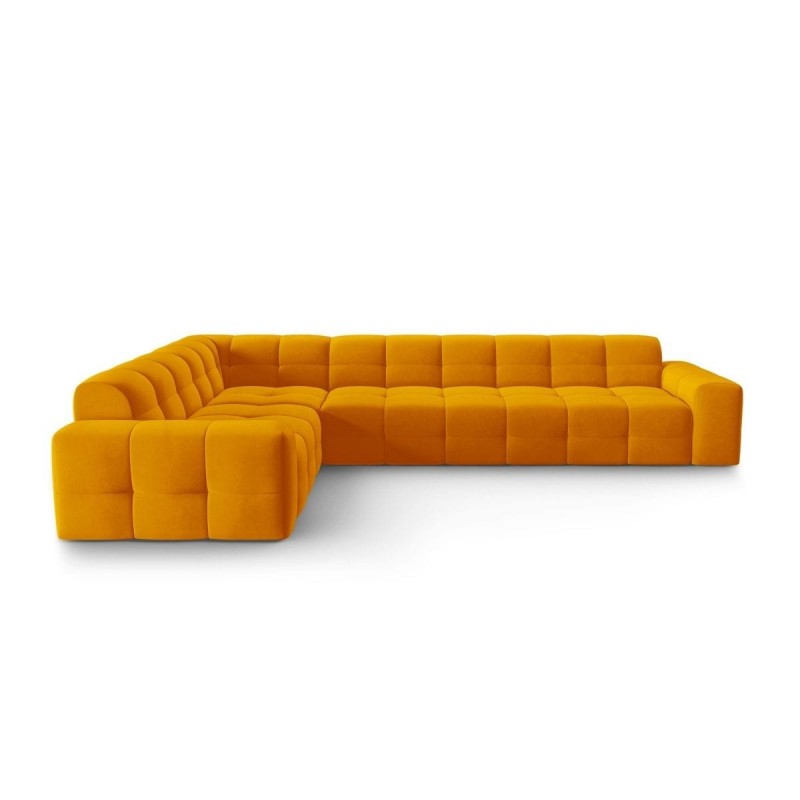 Canapé d'angle gauche Kendal Orange 6 Places BOUTICA DESIGN MIC_LC_L_121_F1_KENDAL6