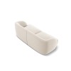 Canapé velours Miley Beige Clair 2 Places BOUTICA DESIGN MIC_2S_51_F1_MILEY1