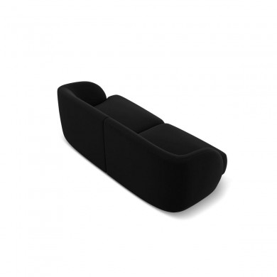 Canapé velours Miley Noir 2 Places BOUTICA DESIGN MIC_2S_51_F1_MILEY5