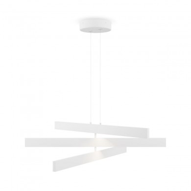 Suspension Origami 3x46W LED Blanc MAYTONI MOD163PL-L38W4K1