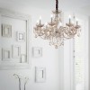 Lustre Design Italien ROSE Ambré E14 8x40W  IDEAL LUX 166889