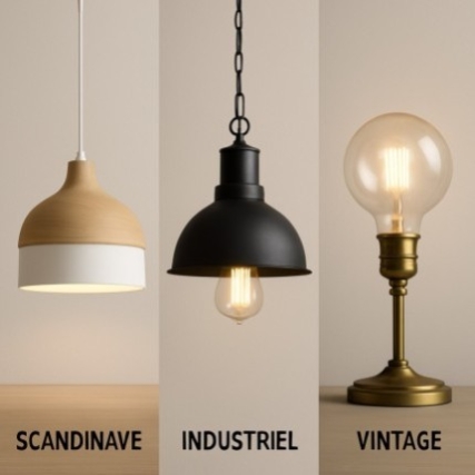 Styles de luminaires : comment choisir entre scandinave, industriel et vintage ?